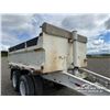 Image 23 : 1980 NEILS 13 FT. T/A GRAVEL PUP TRAILER