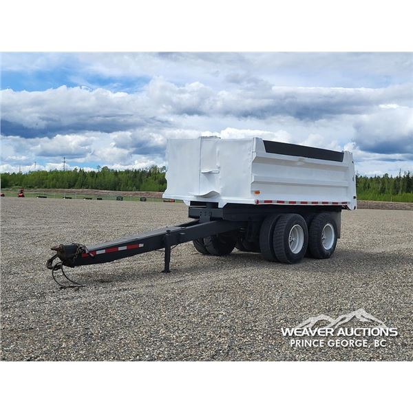 1978 14 FT. T/A GRAVEL PUP TRAILER