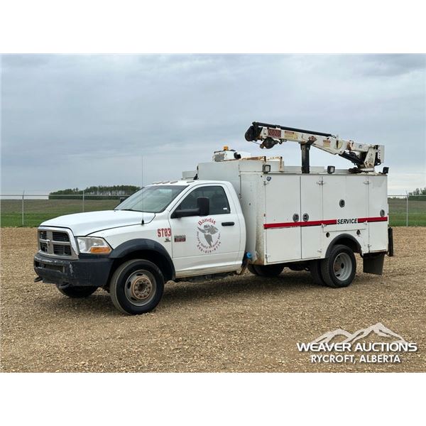2011 DODGE RAM 5500HD S/A SERVICE TRUCK