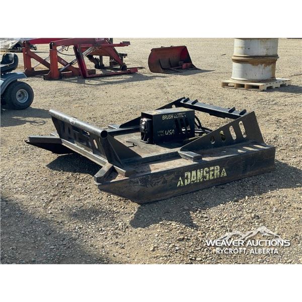 SKID STEER HYDRAULIC BRUSH MOWER