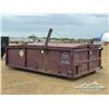 Image 3 : 14 FT. SKIDDED STEEL GARBAGE BIN