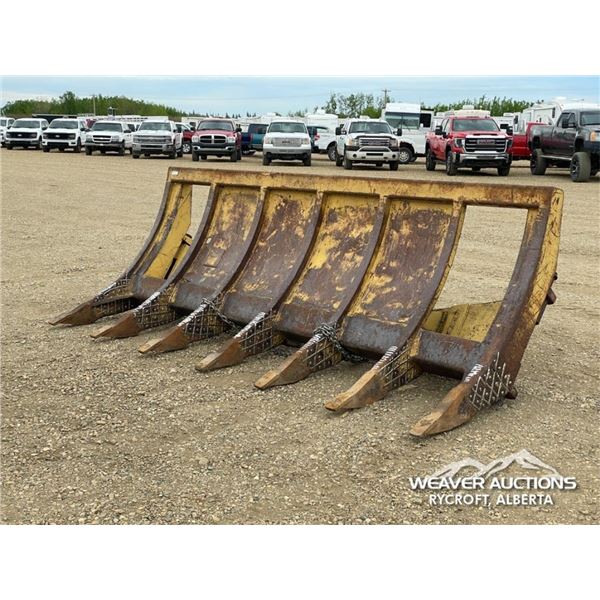 PANKO WELDING LTD. D7 140 IN. DOZER BRUSH RAKE
