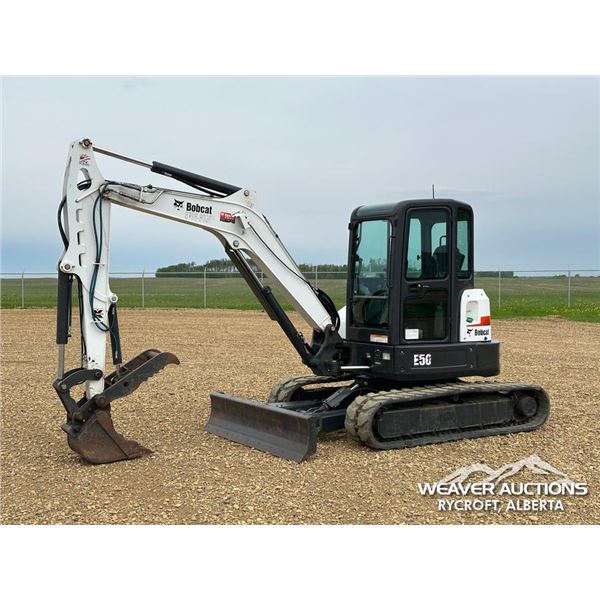 2017 BOBCAT E50 MINI HYDRAULIC EXCAVATOR