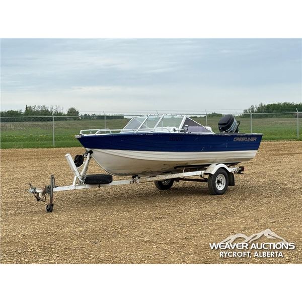 1978 CRESTLINER 16 FT. NORDIC BOAT