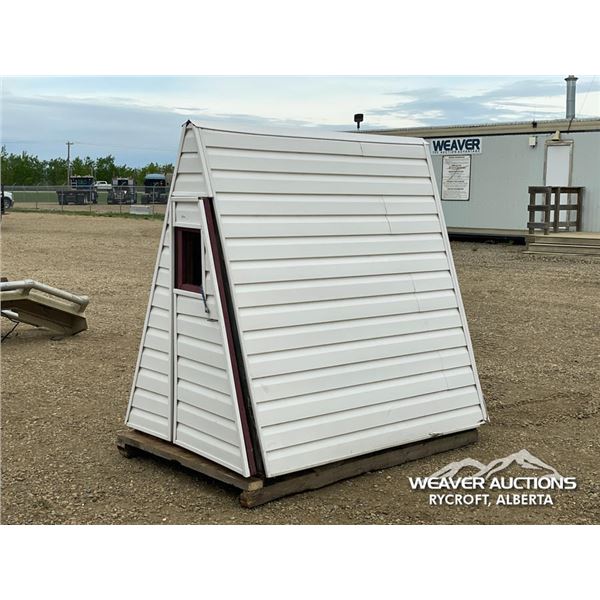 4 FT. X 6 FT. PUMP HOUSE