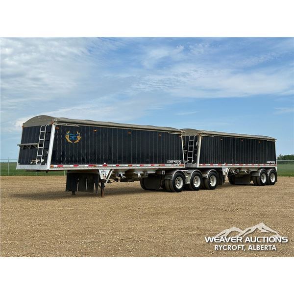 2014 LODEKING SUPER B-TRAIN LEAD GRAIN TRAILER