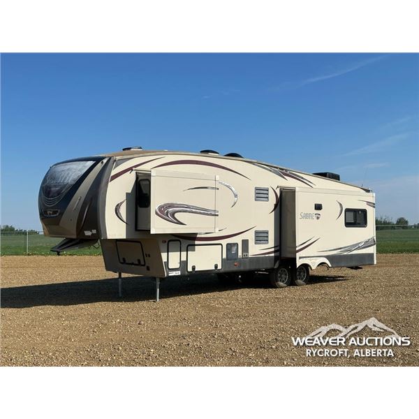 2013 PALOMINO SABRE 33RETS-6 T/A 5TH WHEEL TRAILER