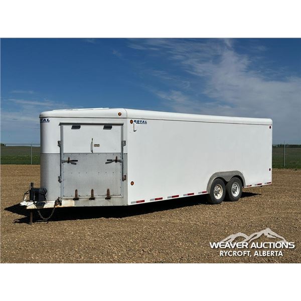 2007 ROYAL ARCT60-8522-72 26 FT. ENCLOSED TRAILER