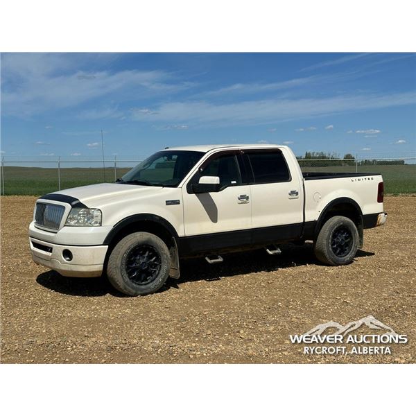 2008 FORD F150 LARIAT CREW CAB PICKUP