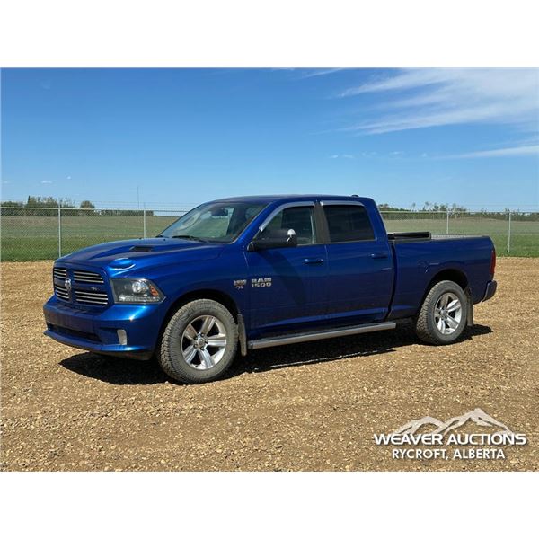 2016 DODGE RAM SPORT RT 1500 CREW CAB PICKUP