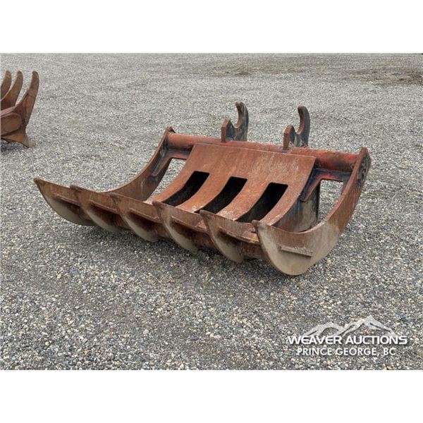 70 IN. EXCAVATOR BRUSH RAKE