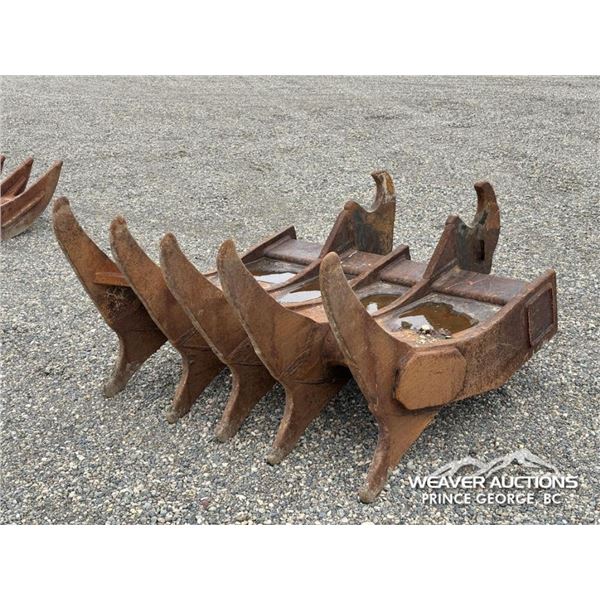 60 IN. EXCAVATOR BRUSH RAKE