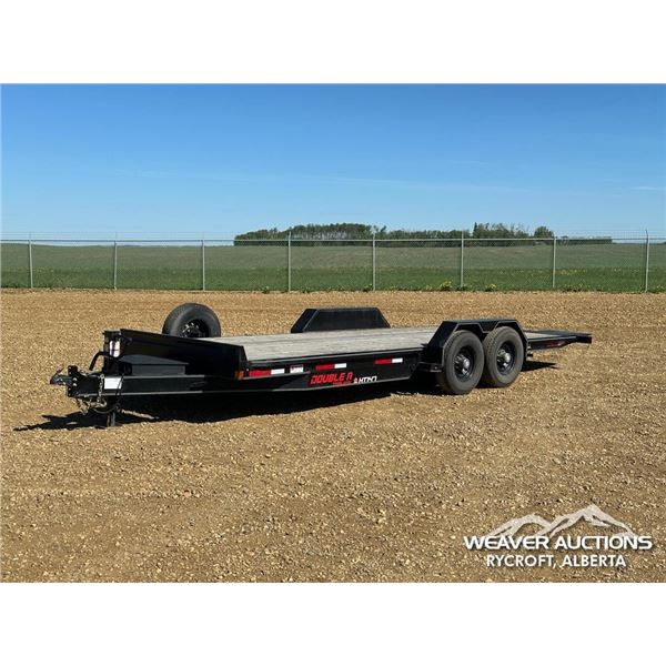 2023 DOUBLE A HT147-22 HYDRAULIC TILT DECK TRAILER