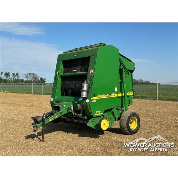 JOHN DEERE 567 ROUND BALER