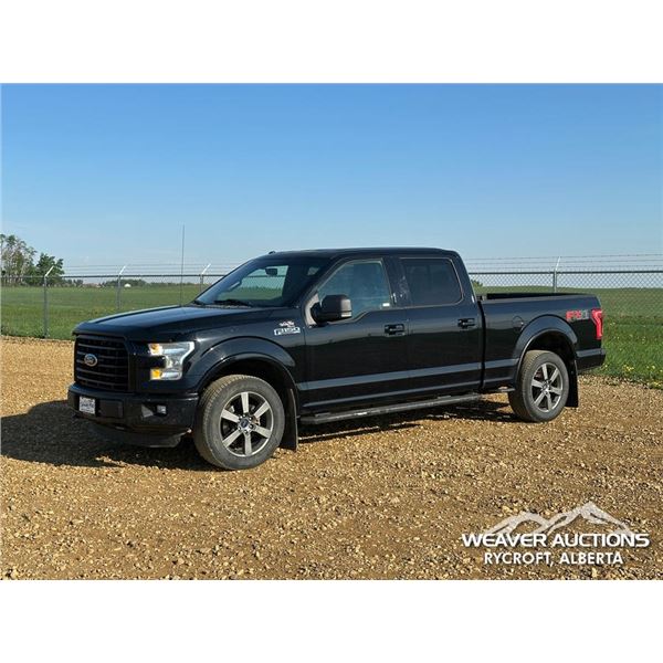 2016 FORD F150 XLT FX4 CREW CAB PICKUP
