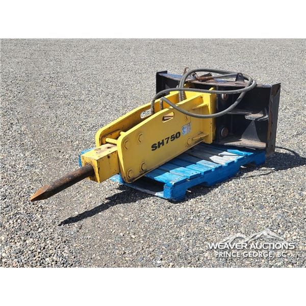 SKID STEER  SH 750 CONCRETE BREAKER