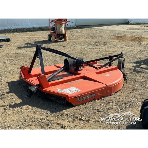 LAND PRIDE RCR1872 3 PT ROTARY MOWER