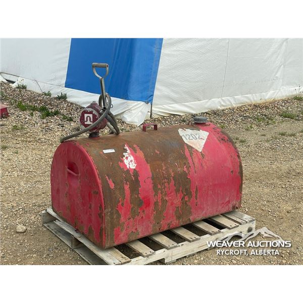 WESTSTEEL 100 GAL FUEL TANK W/ HAND PUMP