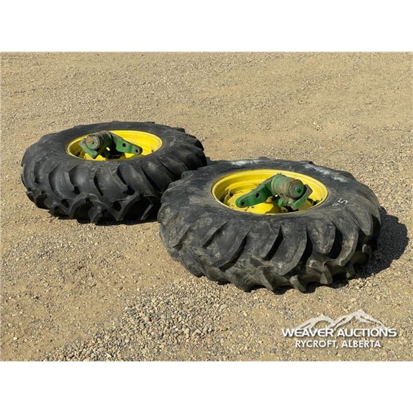 GOODYEAR 14.9-24 TIRES & RIMS