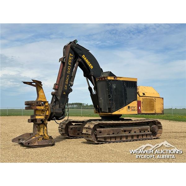 2010 TIGERCAT 870C FELLER BUNCHER
