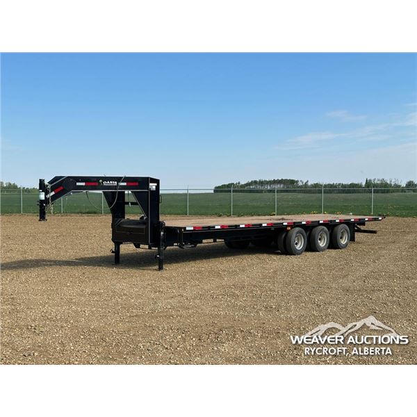 2024 OASIS 32 FT. TRIDEM HYD. TILT DECK TRAILER