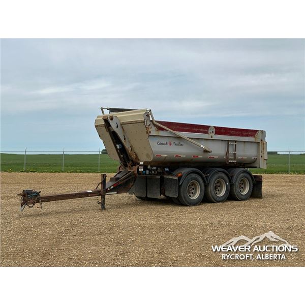 2016 CANUCK TRI/A PUP DUMP TRAILER