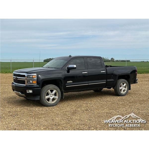 2014 CHEVROLET 1500 HIGH COUNTRY CREW CAB PICKUP