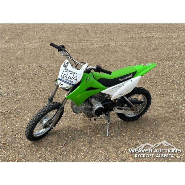 2019 KAWASAKI KLS 110 DIRT BIKE