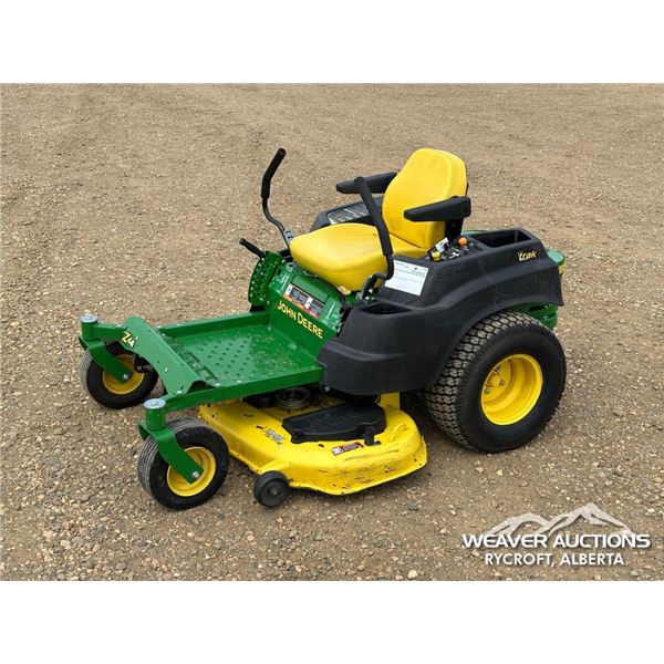 2015 JOHN DEERE Z445 ZERO TURN LAWN MOWER