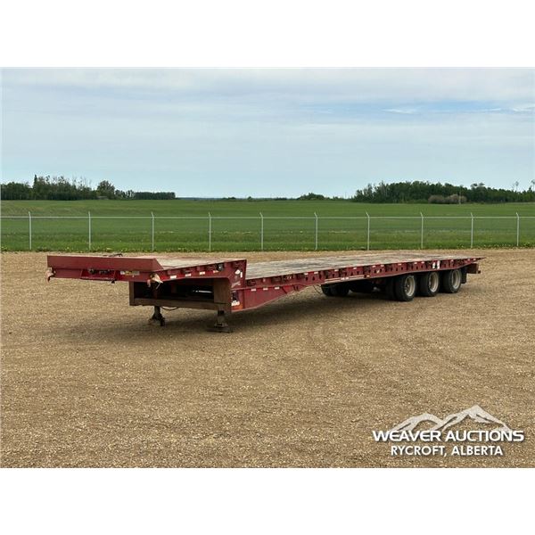 2009 TRAIL KING TK110SA-533 SLIDING AXLE TRAILER