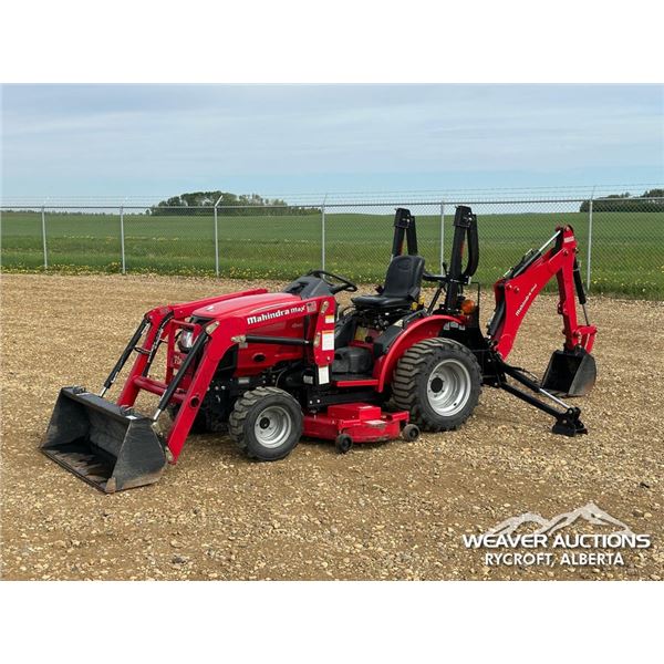MAHINDRA MAX 25HST 4WD UTILITY TRACTOR