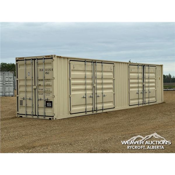2026 8 X 40 FT MULTIDOOR SHIPPING CONTAINER