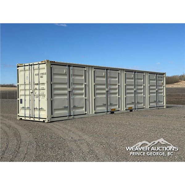 2026 8X40 FT. MULTI-DOOR SHIPPING CONTAINER