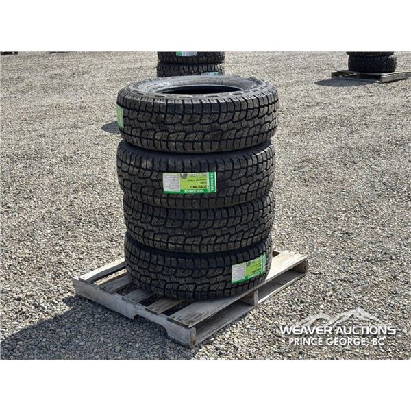 (4) GOODRIDE LT265/70R17 TIRES
