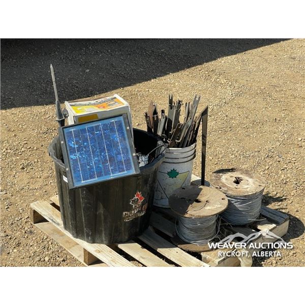 (6) ELECTRIC FENCERS (20) CROP LIFTERS