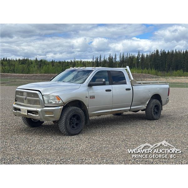 2012 DODGE RAM 3500 CREW CAB PICKUP