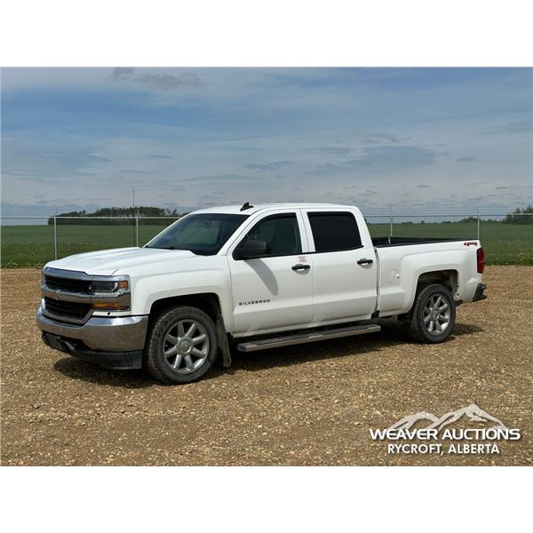 2018 CHEVROLET SILVERADO 1500 CREW CAB PICKUP