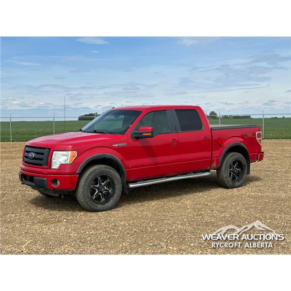 2010 FORD F150 FX4 CREW CAB PICKUP