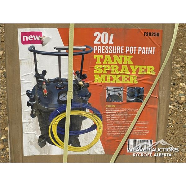 20L PAINT PRESSURE POT TANK