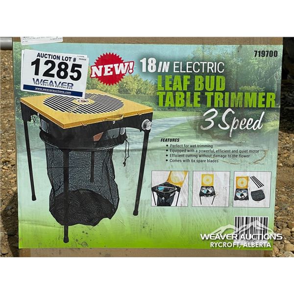 18 IN. ELECTRIC LEAF BUD TRIMMER