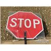 Image 5 : (3) TRAFFIC STOP/SLOW SIGNS