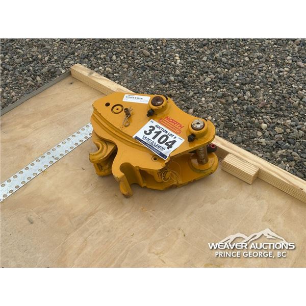 MINI EXCAVATOR HYDRAULIC QUICK ATTACH