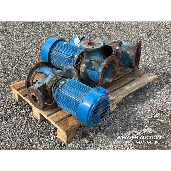 (3) UNIMOUNT 125 ELECTRIC MOTORS