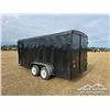 Image 5 : 1998 INTERSTATE 16 FT. T/A CARGO TRAILER