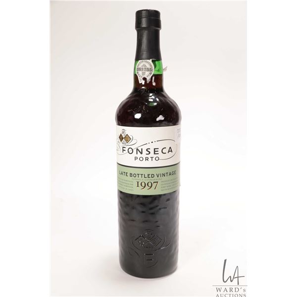 Fonseca/ 1997/ Porto/ 750ml/ 20% ABV Note: Alcohol cannot be insured by any courier in Canada. Local