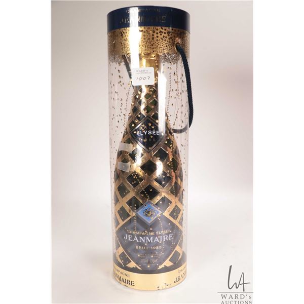 Jeanmaire/ 1985/ Brut Champagne/ 750ml/ 12% ABV Note: Alcohol cannot be insured by any courier in Ca