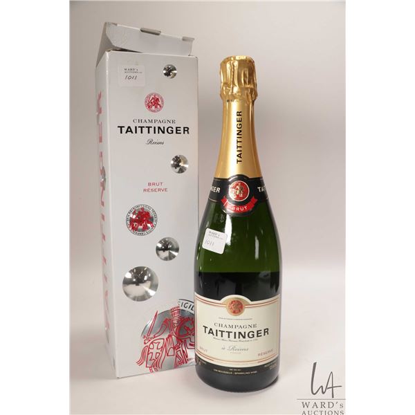 Taittinger/ Brut Champagne/ 750ml/ 12.5% ABV Note: Alcohol cannot be insured by any courier in Canad