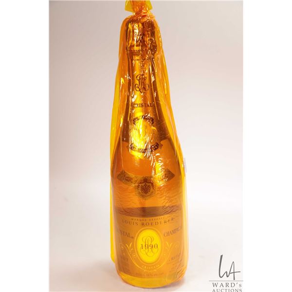 Louis Roederer/ 1990/ Cristal/ Brut Champagne/ 750ml/ 12% ABV Note: Alcohol cannot be insured by any