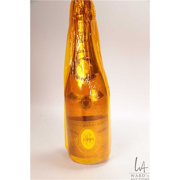 Louis Roederer/ 1990/ Cristal/ Brut Champagne/ 750ml/ 12% ABV Note: Alcohol cannot be insured by any