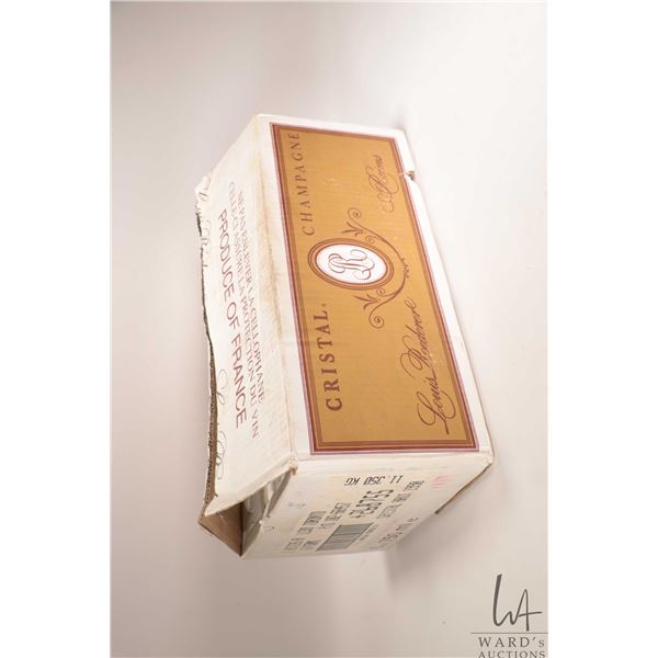 Louis Roederer original cardboard shipping box for lots 1013-1018